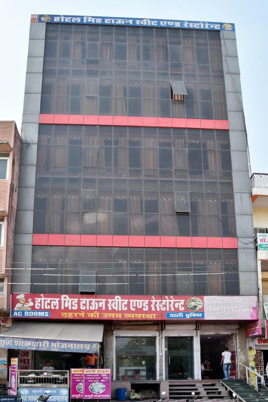 Hotel Midtown & Restaurant Jhunjhunu Exterior photo